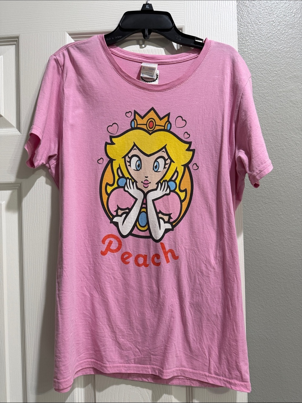 Nintendo Princess Peach Pink Graphic Tee